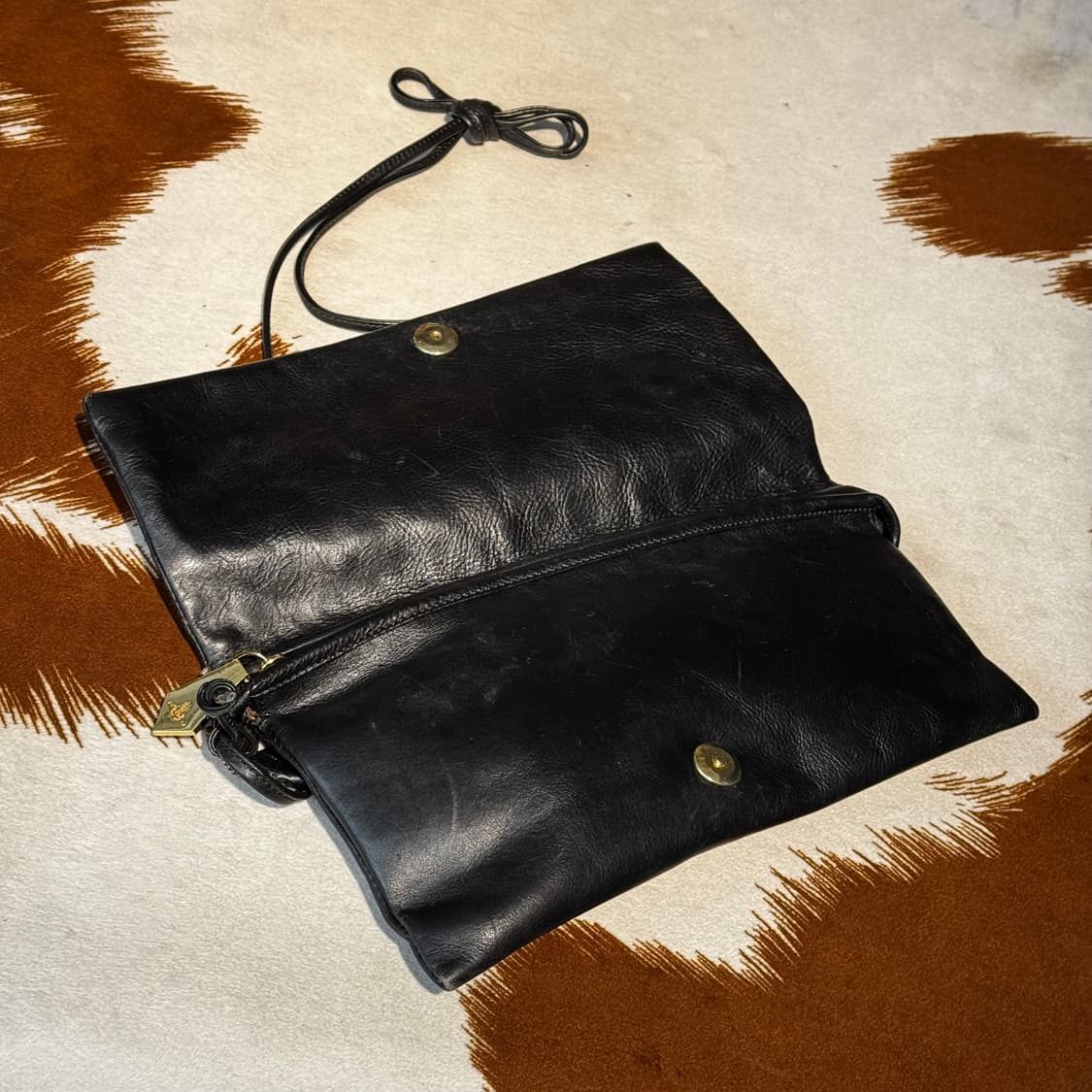 비비안웨스트우드 orb 로고 레더 숄더백 (OS) y2k 상품이미지4