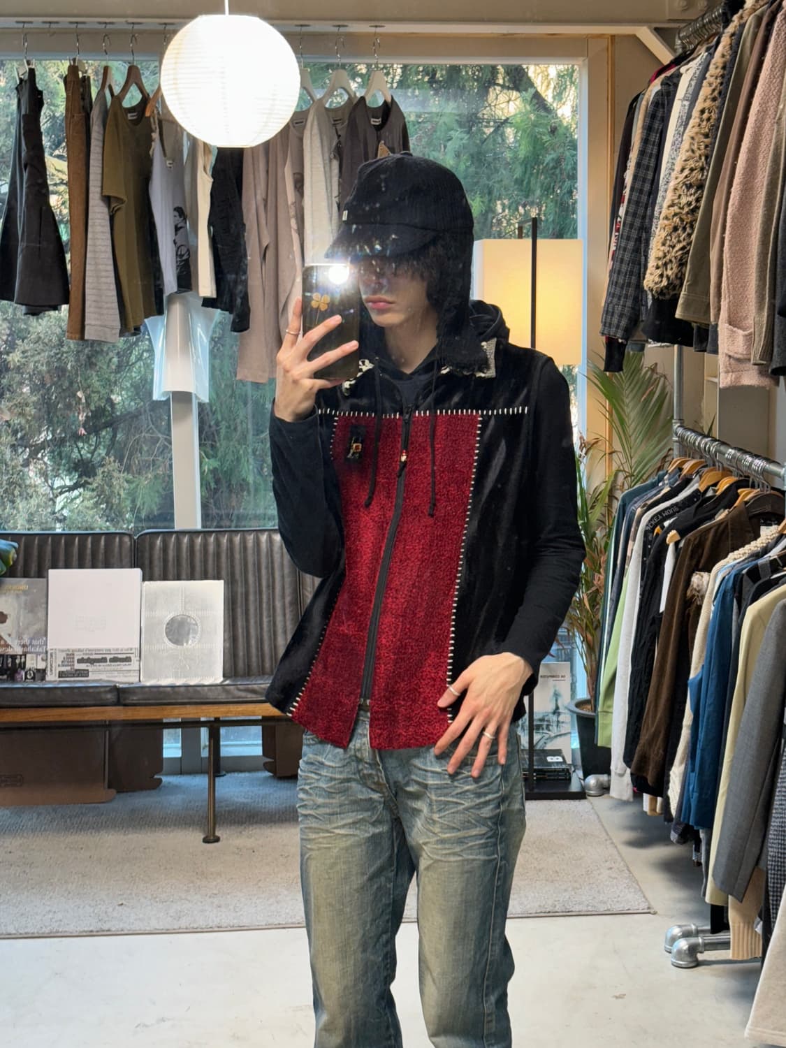 Kd spring 레오파드 집업 베스트 상품이미지4