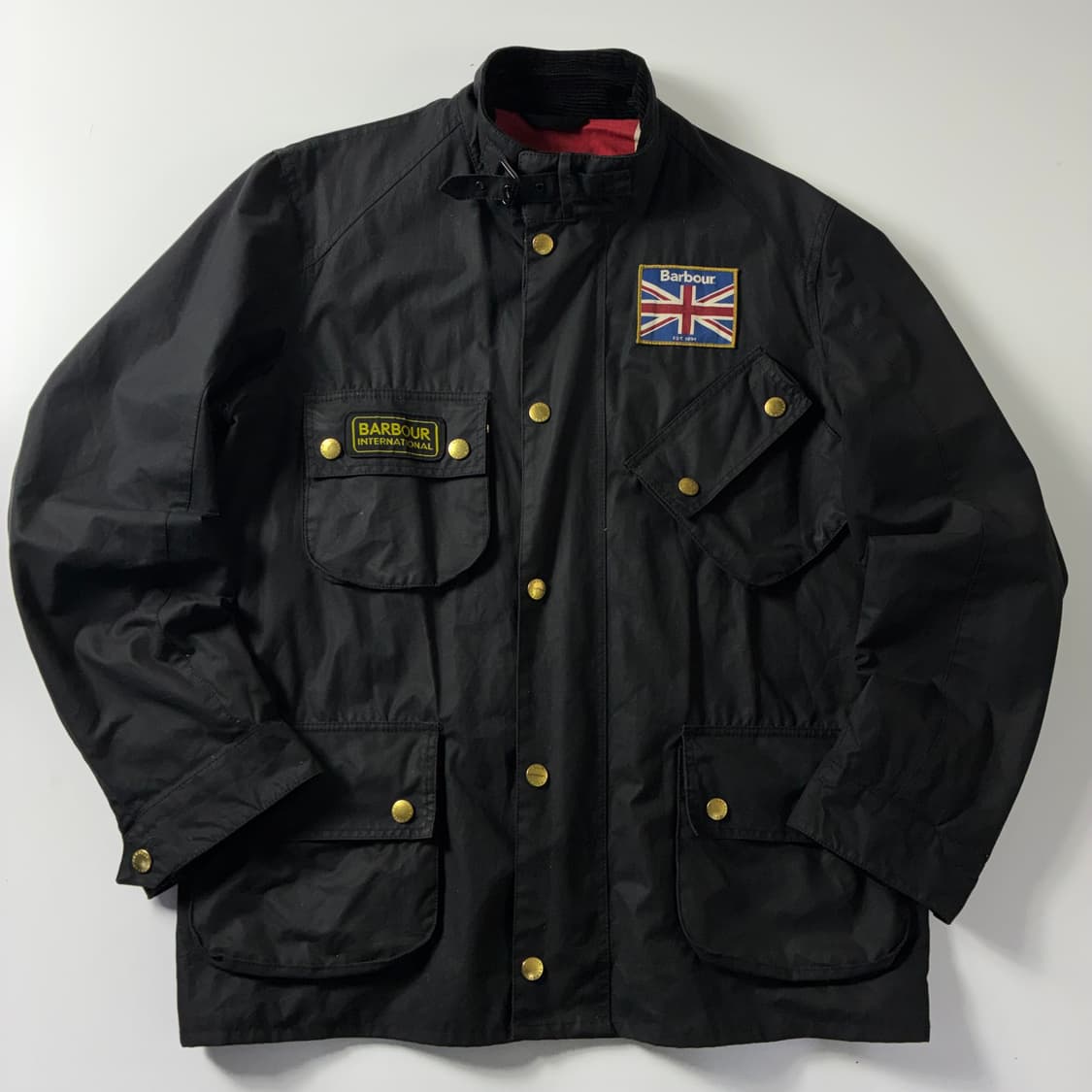 Barbour  바버 유니온 잭 왁스 자켓 상품이미지2