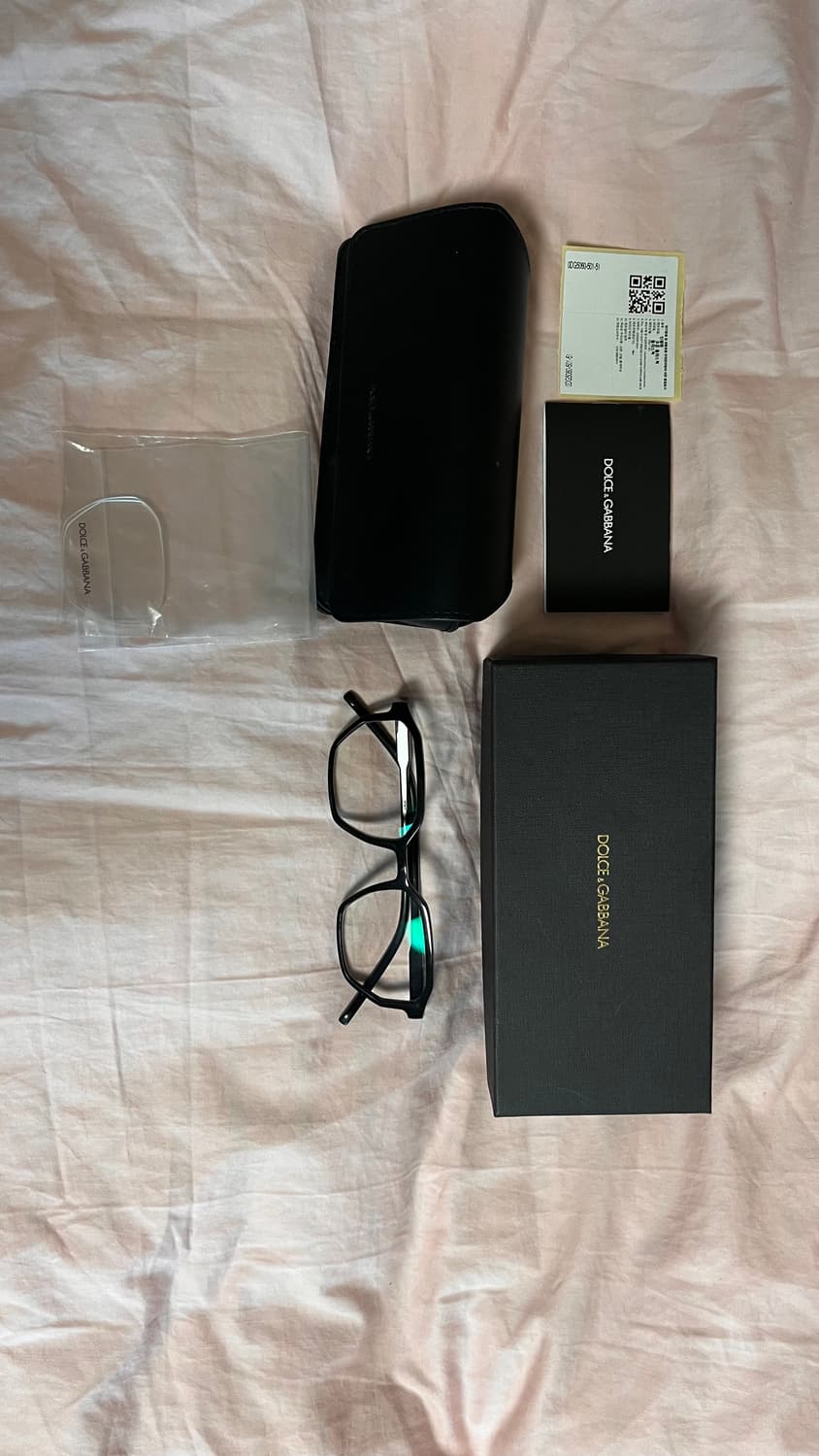 돌체앤가바나 뿔테 안경 상품이미지2