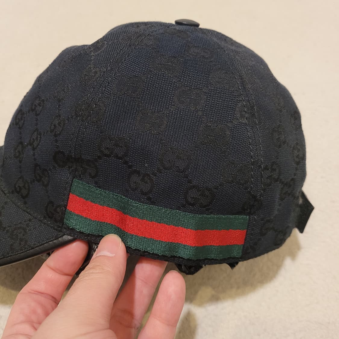 구찌 GG캔버스 볼캡 L 상품이미지3