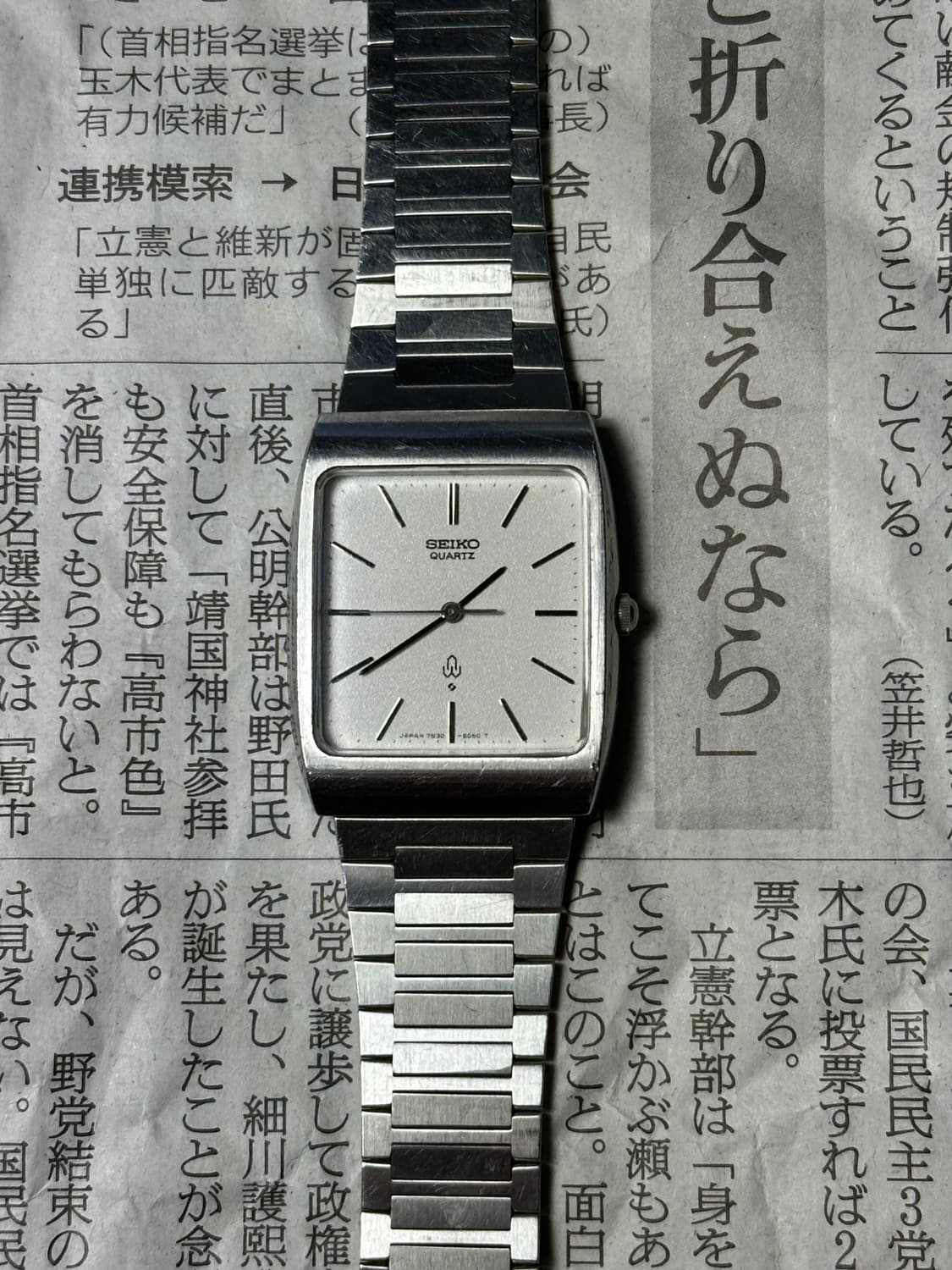 SEIKO quartz square 상품이미지3