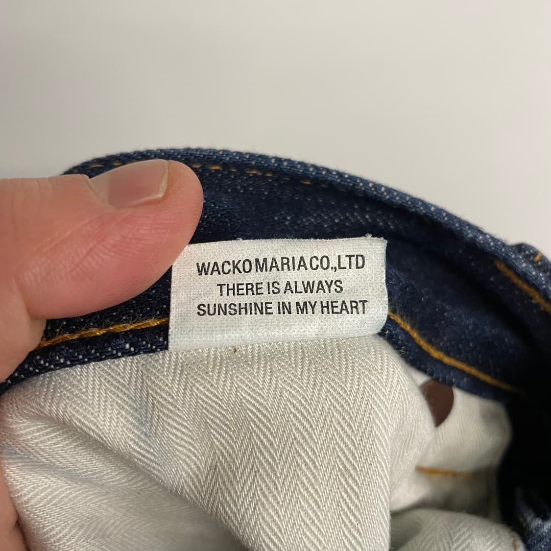 와코마리아 자수 데님팬츠 상품이미지9