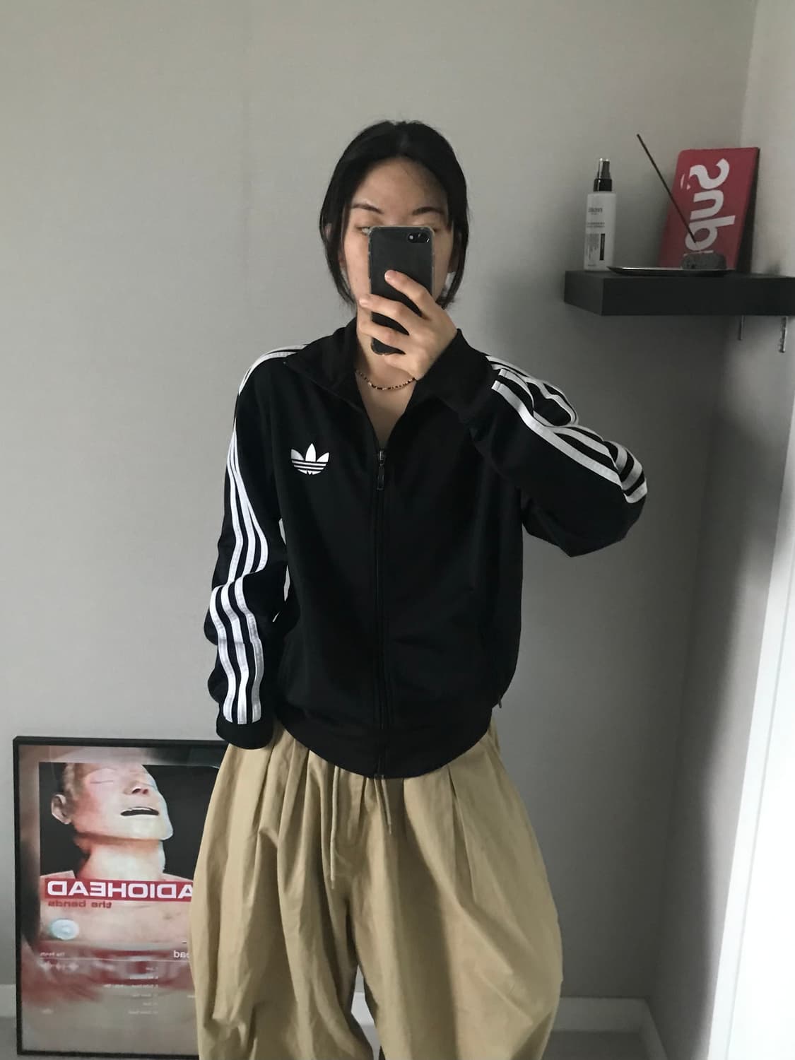 아디다스 파이어버드 블랙 트랙탑 져지 상품이미지2