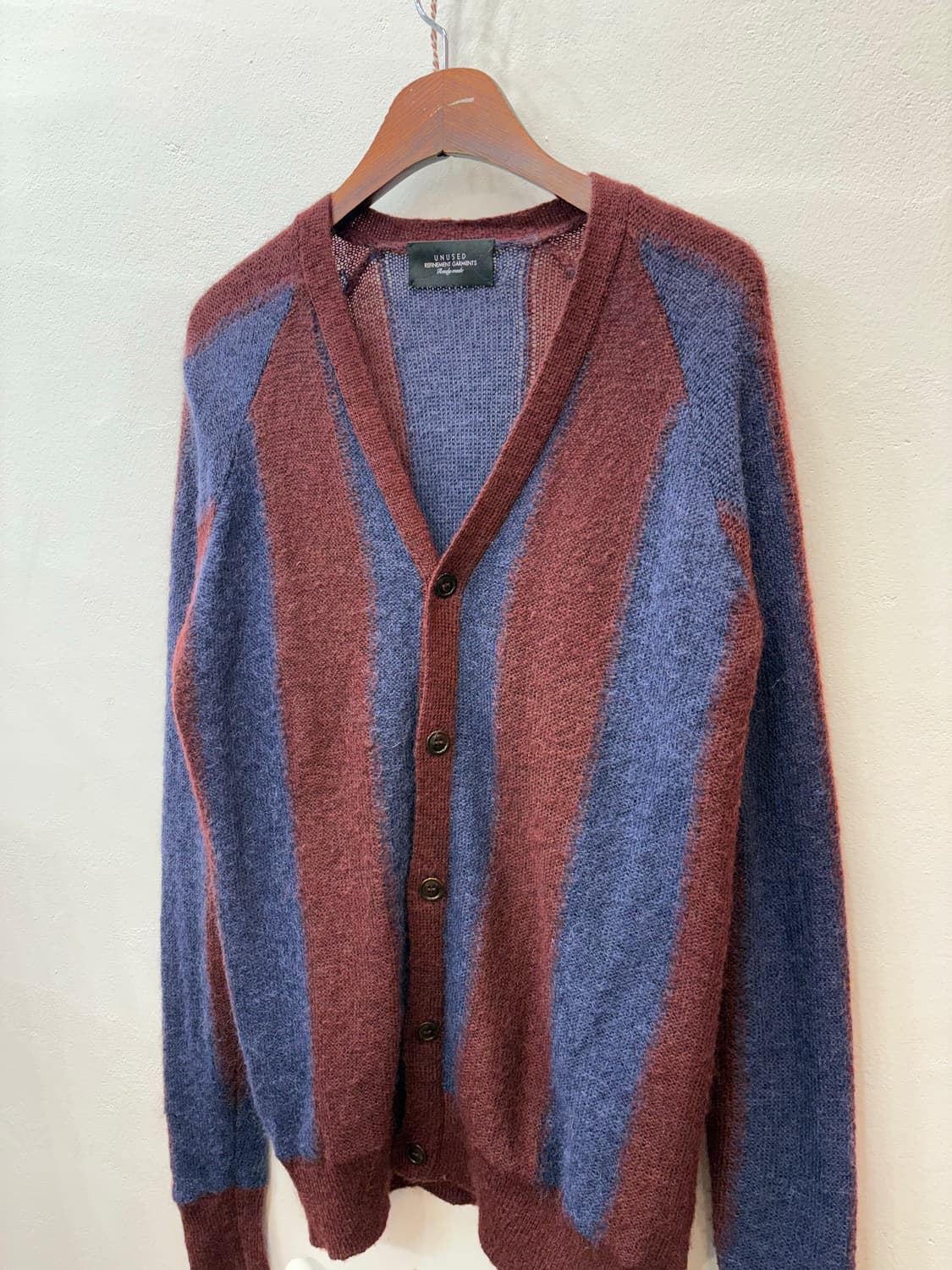 언유즈드 스트라이프 가디건 상품이미지4