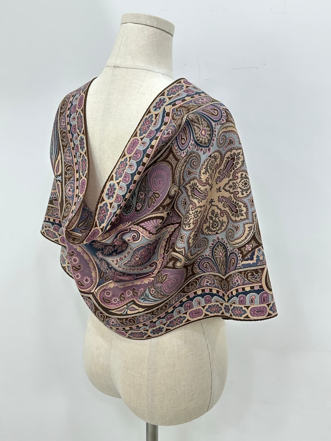 에트로 울 실크 머플러 상품이미지7