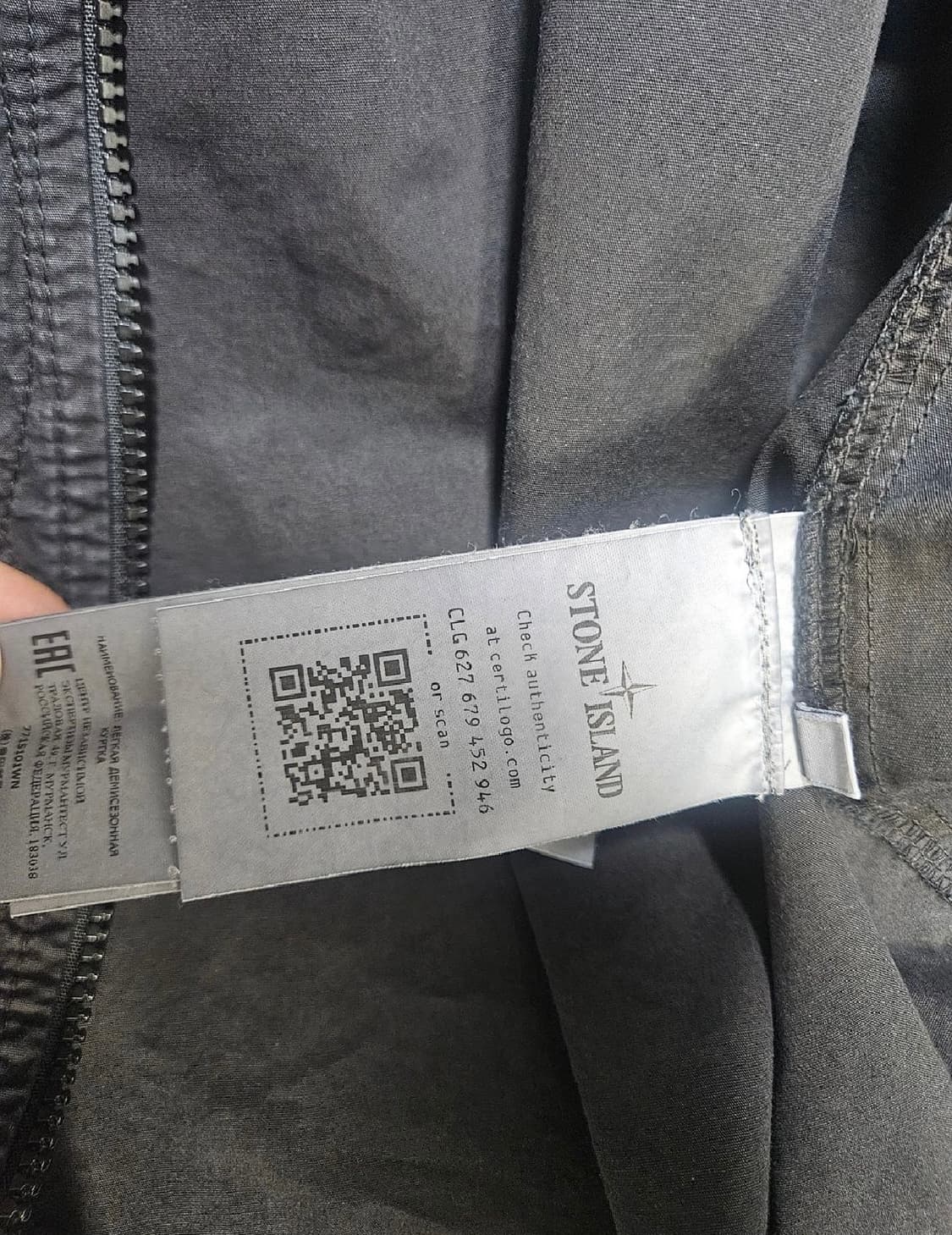 [XL] 스톤아일랜드 올드이펙트 오버셔츠 22fw 상품이미지4