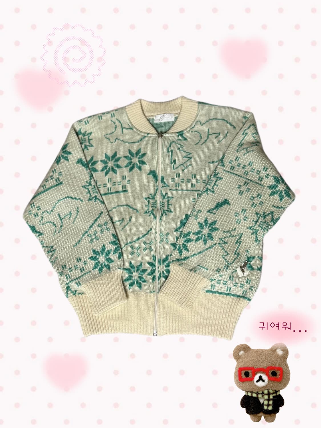 눈꽃 자켓 상품이미지1