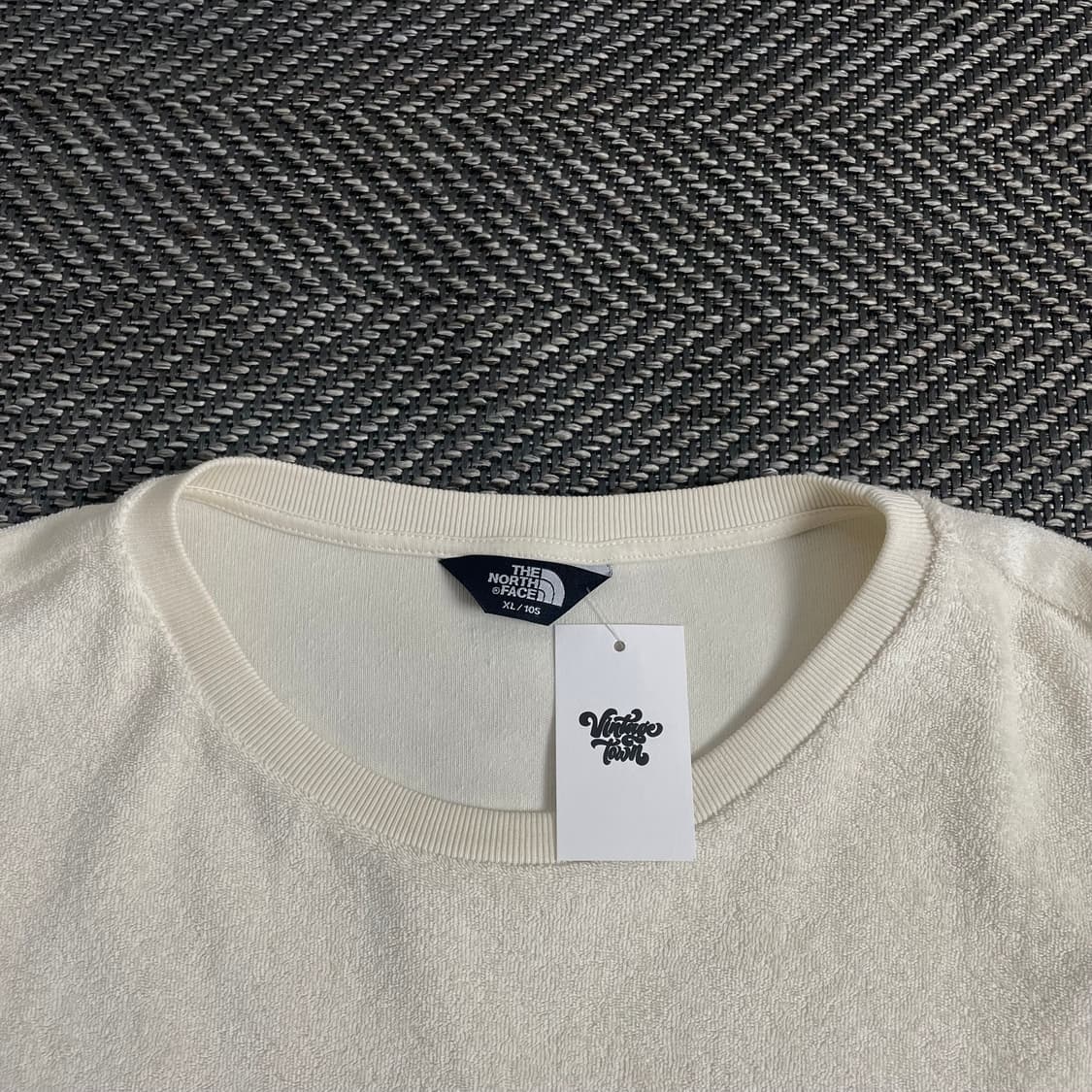 노스페이스 신형 자수로고 부클 반팔 니트o 2903 상품이미지4