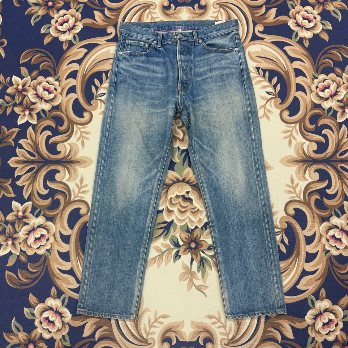 (30)JPN오디너리핏츠 ORDINARI FITS 앵클 셀비지 데님팬츠 상품이미지3