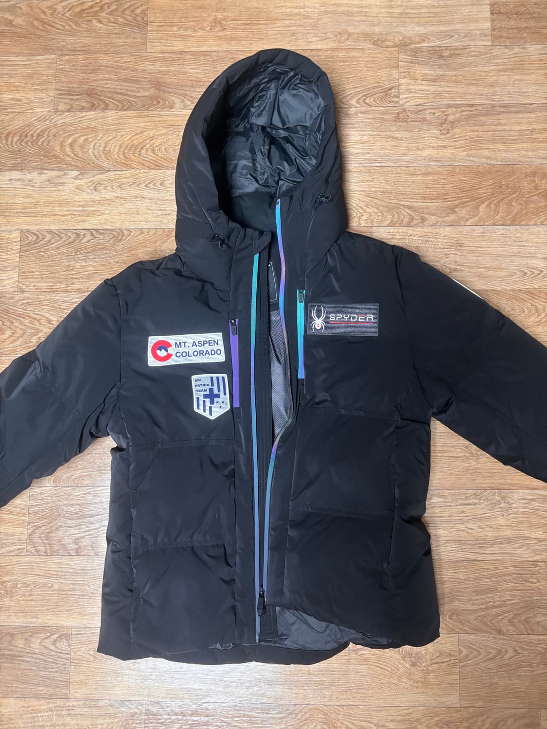 스파이더 남성용 패딩 맨즈 패트롤 푸퍼자켓 상품이미지1