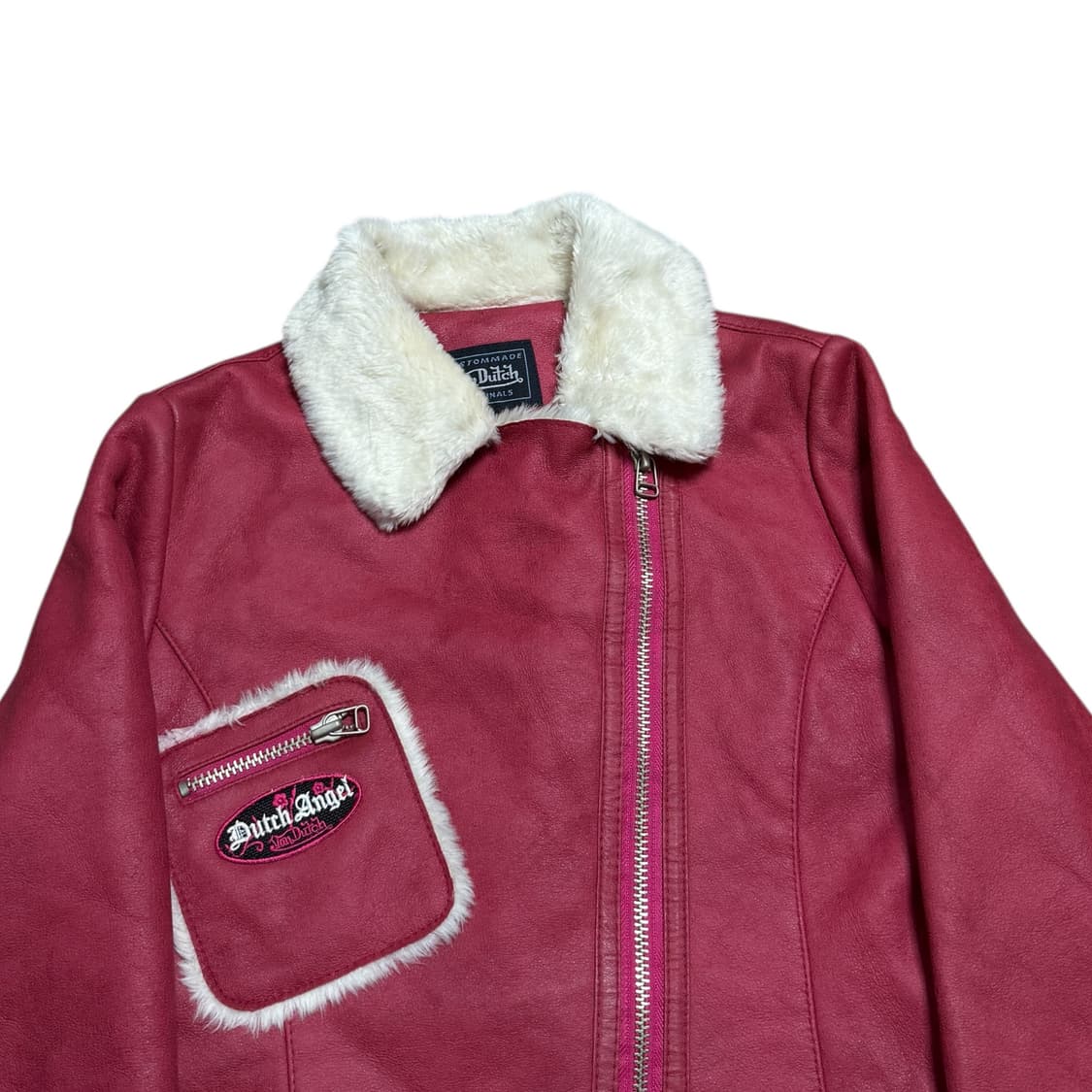 본더치 빈티지 Y2K 무스탕 퍼 자켓 S 상품이미지2