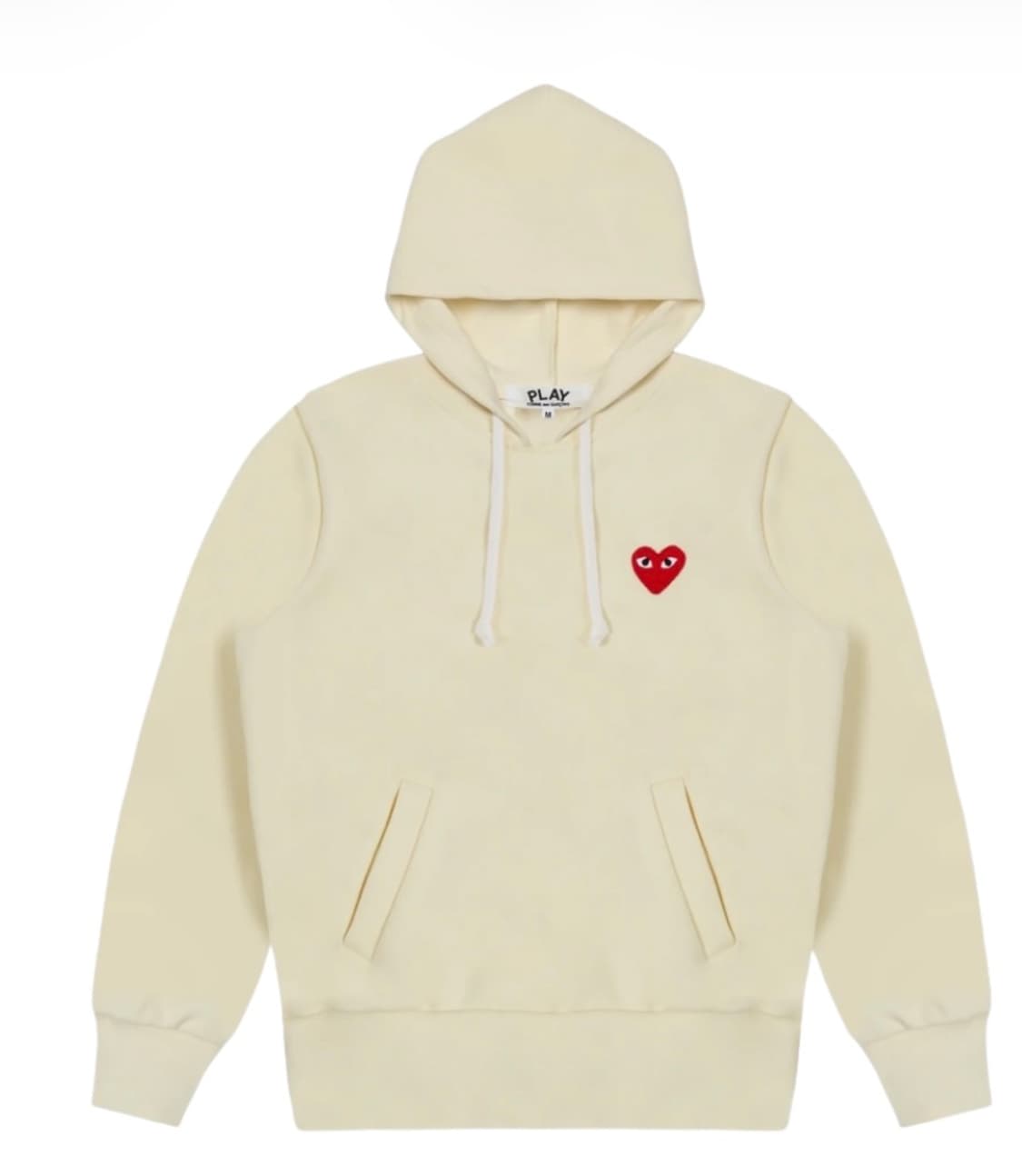 꼼데가르송 후드 아이보리 상품이미지1