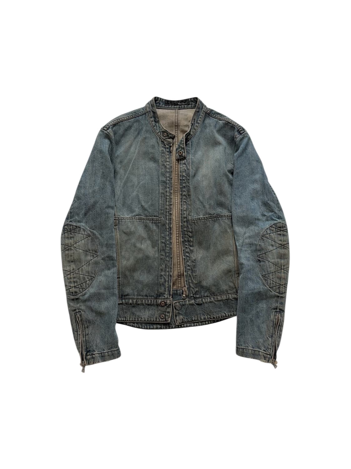 (Rare*) 2000's Elbow Patch Denim Jacket 상품이미지1