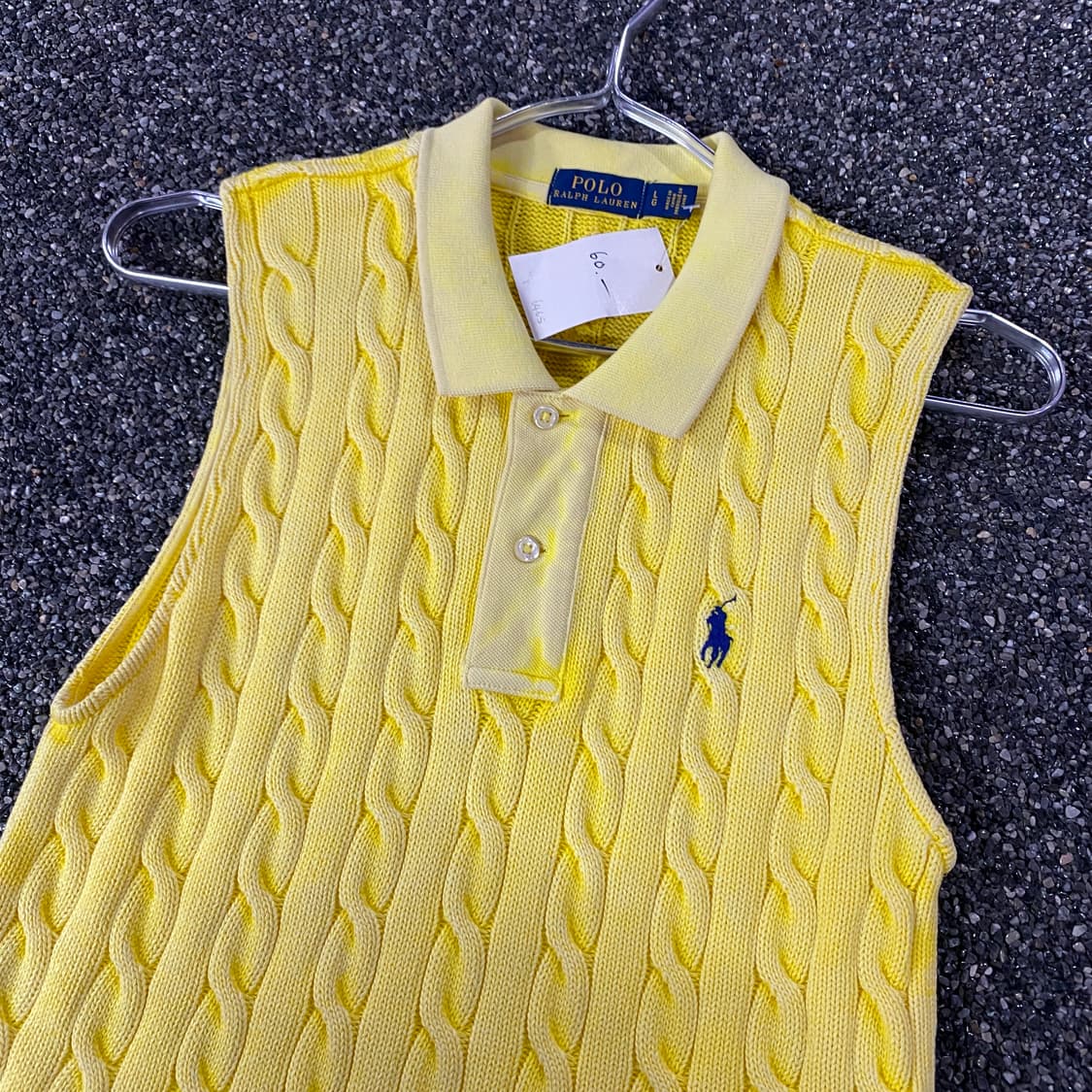 폴로 랄프로렌 꽈배기 슬리브리스 B3776 상품이미지2