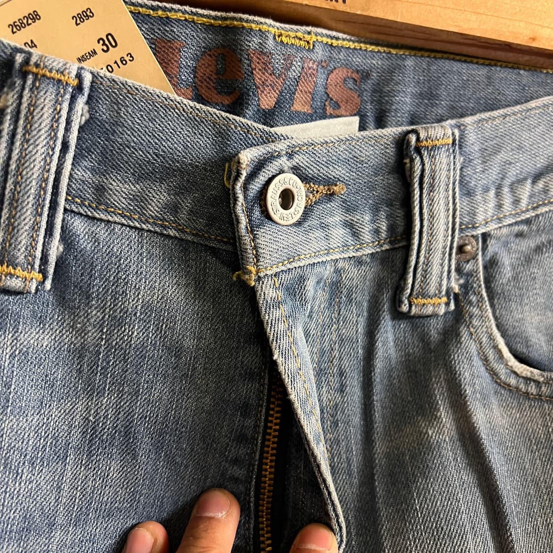 00's 리바이스 527 33사이즈 Mexico 데드스탁 260318-9 상품이미지4