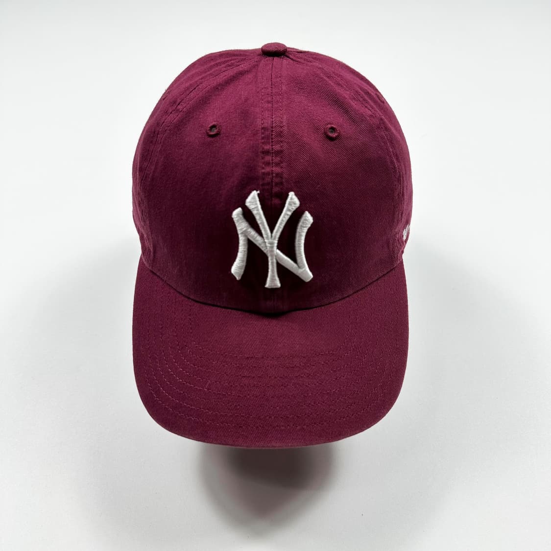 47 MLB 뉴욕양키스 빅로고 볼캡버건디 상품이미지2