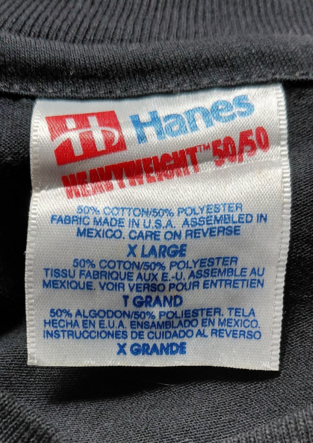 [XL] 90s Hanes 싱글스티치 'ANTIGUA' 열대어 티셔츠 상품이미지5