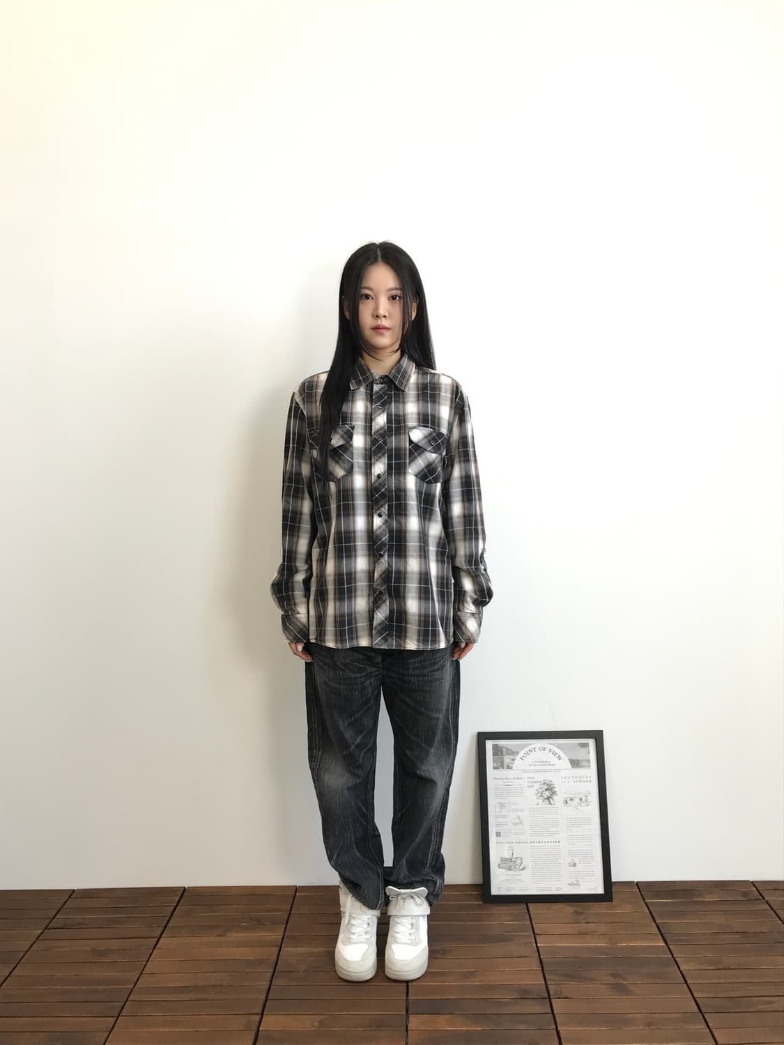 Villand Check Work Shirt 상품이미지1