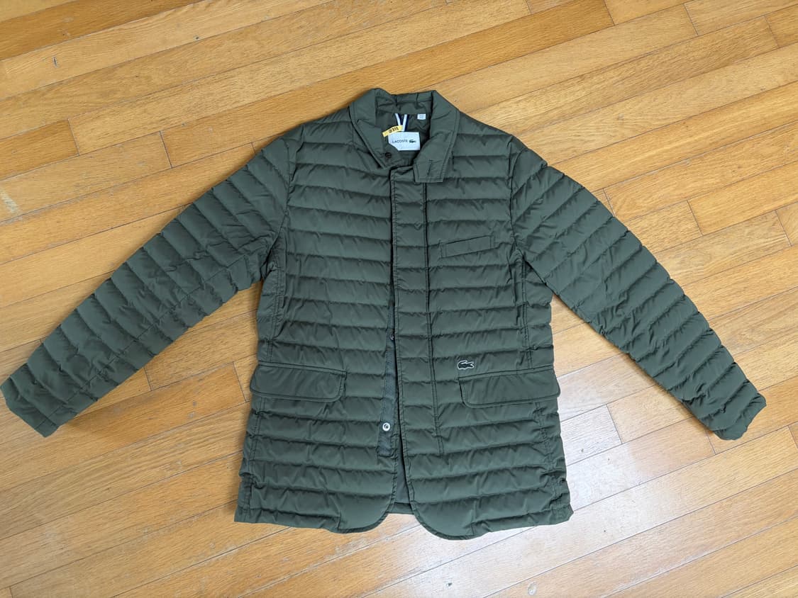 라코스테 퀼팅 다운자켓 상품이미지2