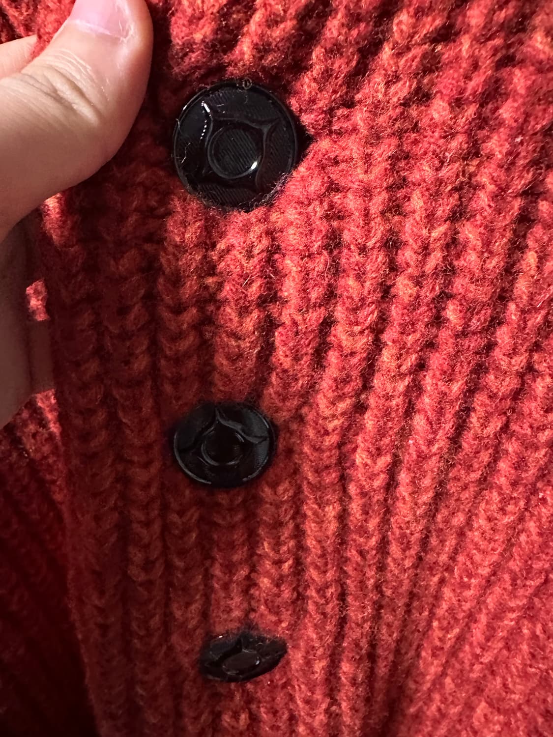 마시모 오스티 마스트럼 아카이브 견장 헤비 울니트 상품이미지4