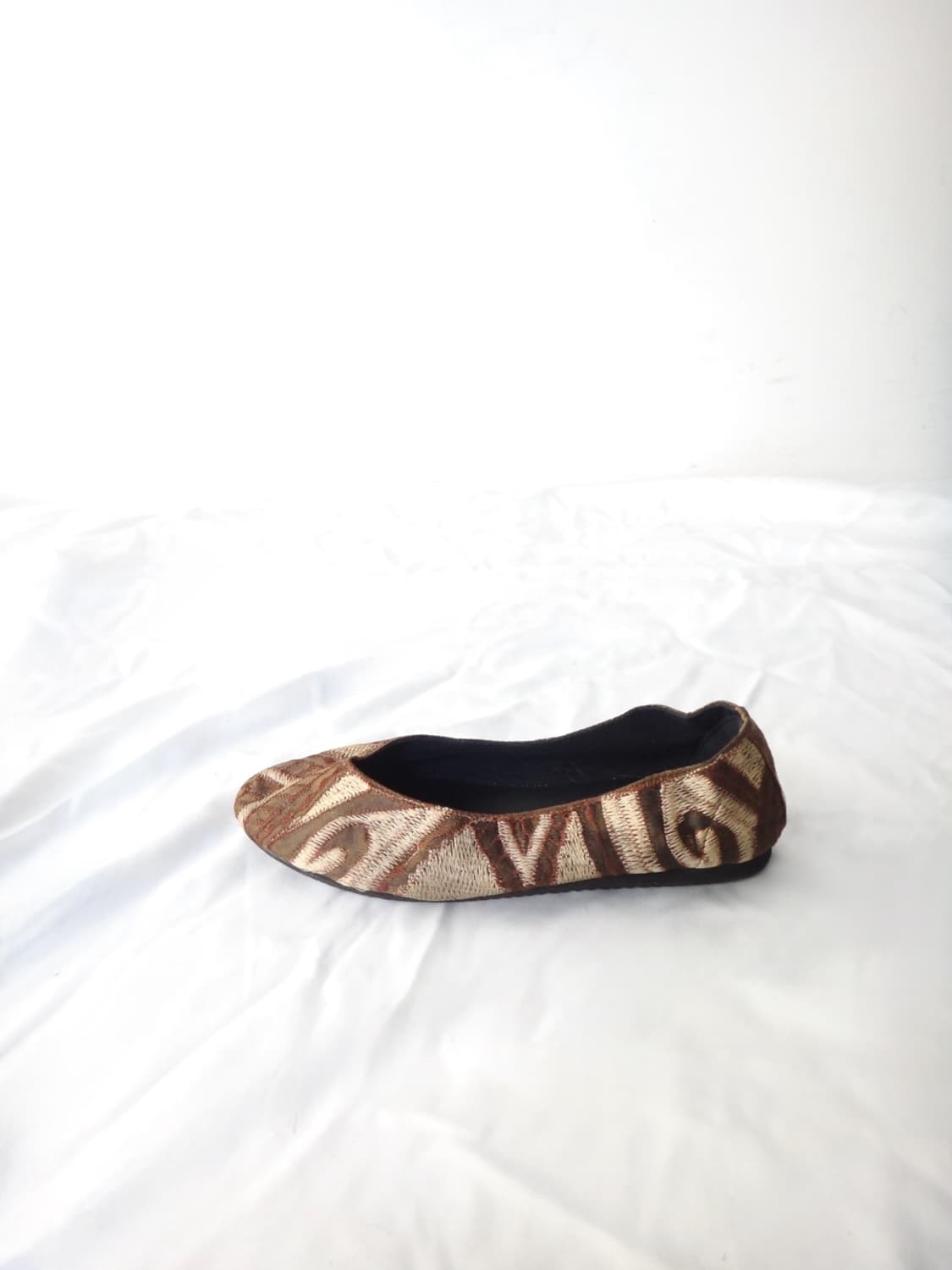 Geomatic pattern flat shoes 상품이미지2