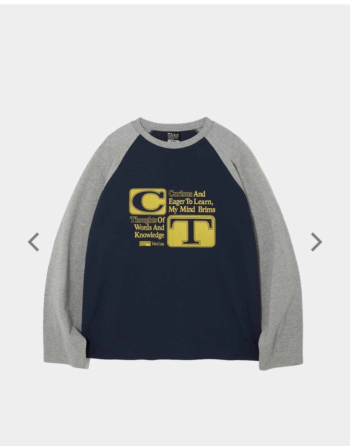 테켓 미닝롱슬리브L 상품이미지1