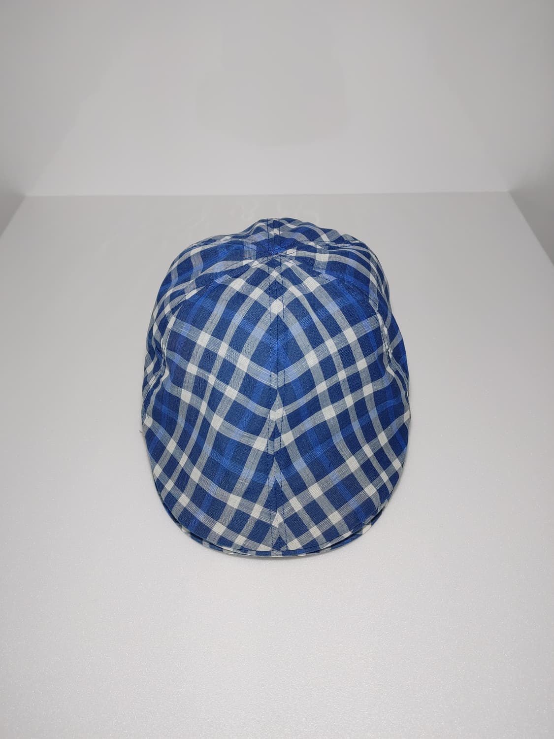 DAKS GOLF 닥스 블루톤 체크디자인 헌팅캡 상품이미지2