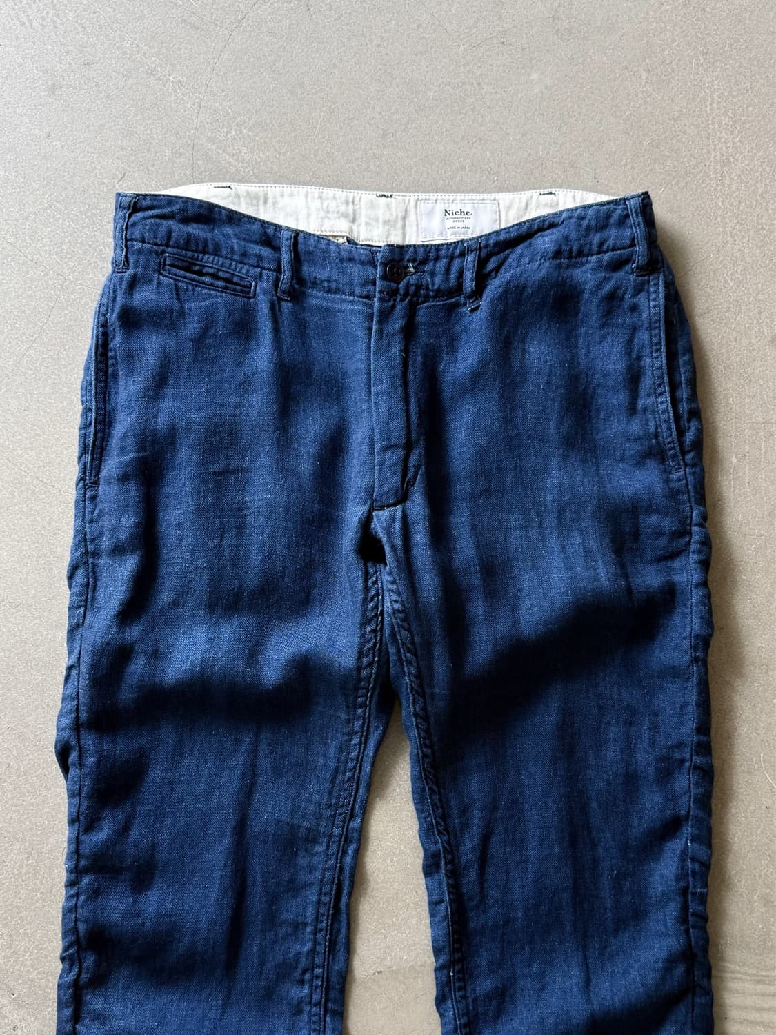 Niche. Indigo Linen Pants 상품이미지3