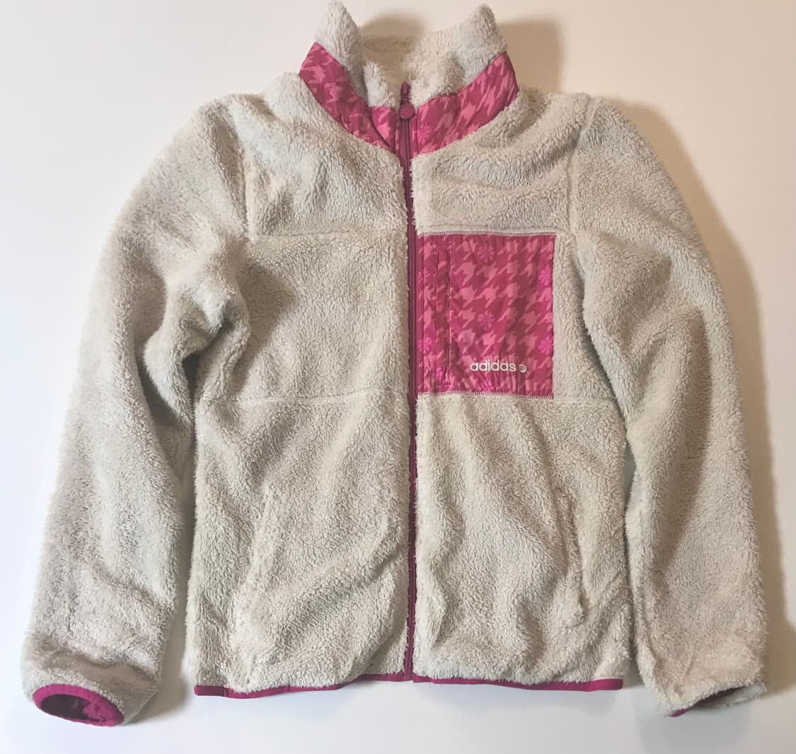 아디다스 플리스 후리스 집업 자켓 상품이미지1