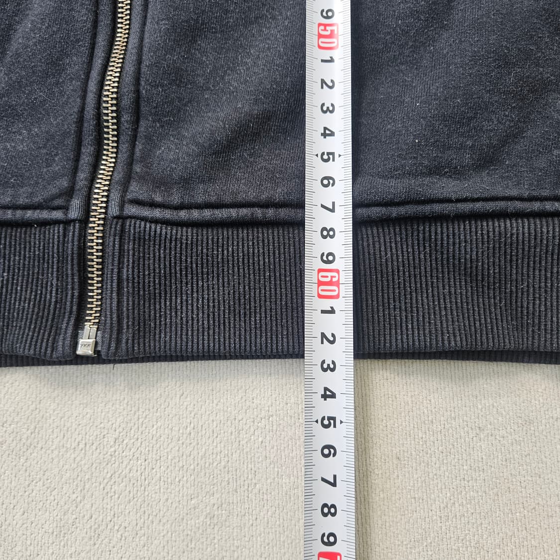 S 널디 블랙 로고 후드집업 0326Y 상품이미지6