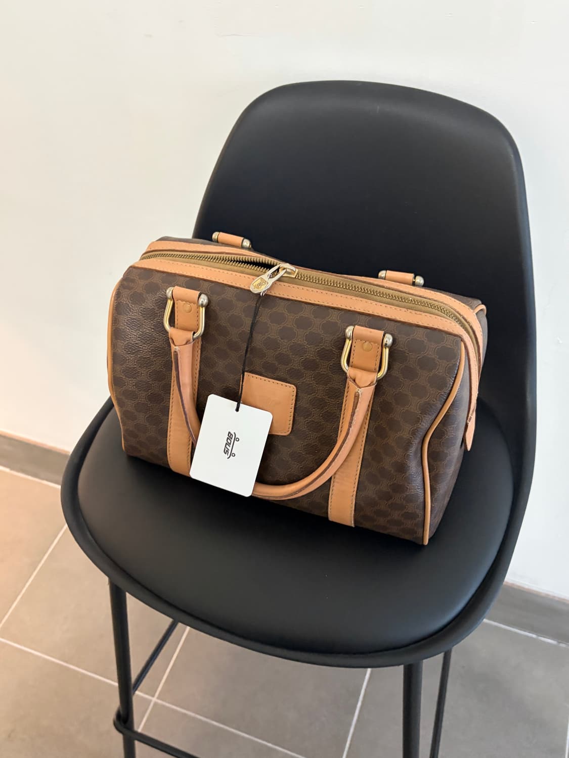 90‘s 셀린느 마카담 미니 보스턴백 상품이미지7