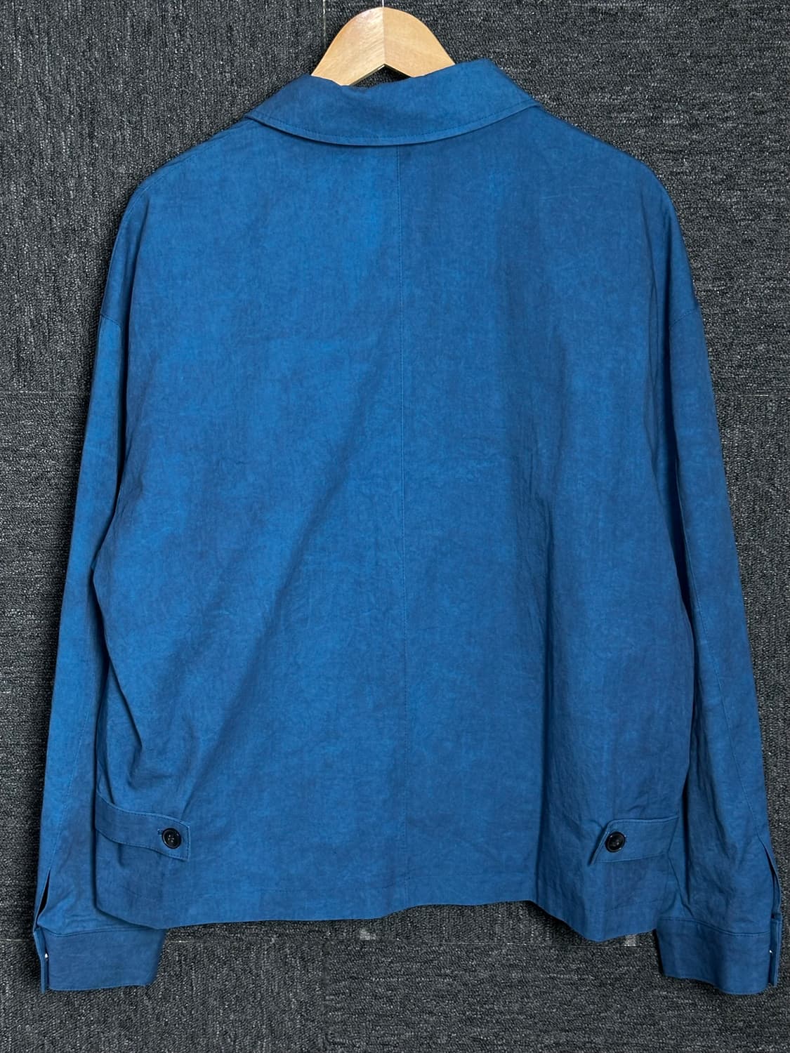 SENNE 블루 린넨 셔츠 자켓 상품이미지2