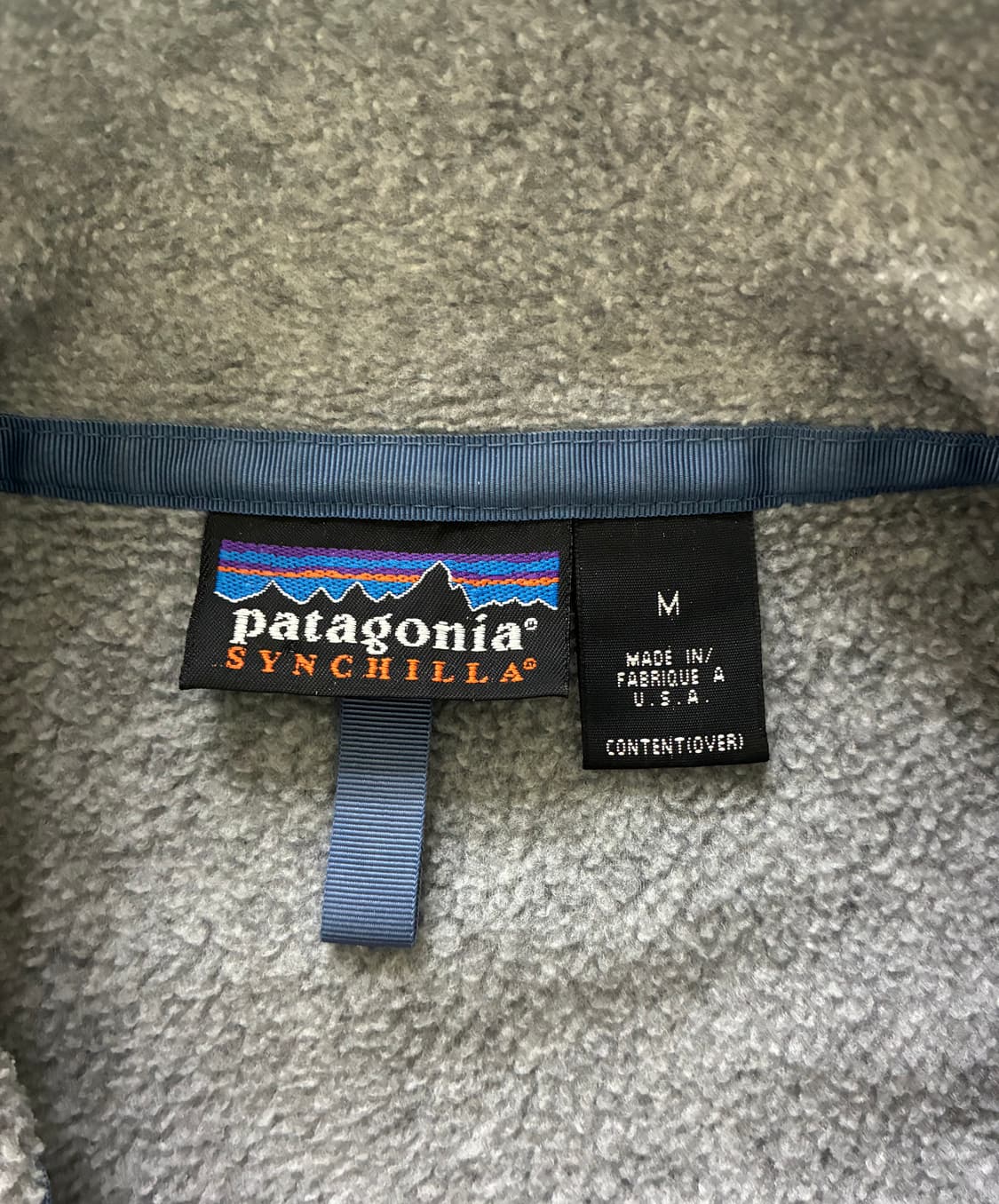 M) 90's patagonia Synchilla Snap-T 상품이미지4