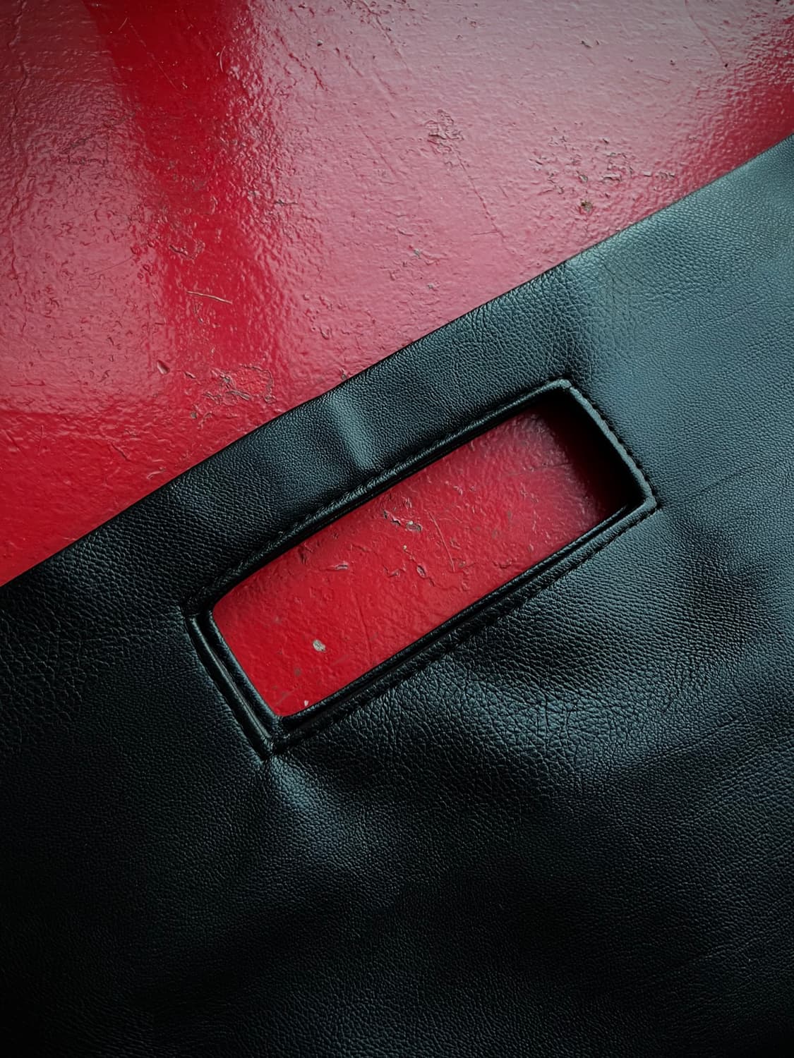 Dispark Real Leather Rock Studs Tote Bag 상품이미지5