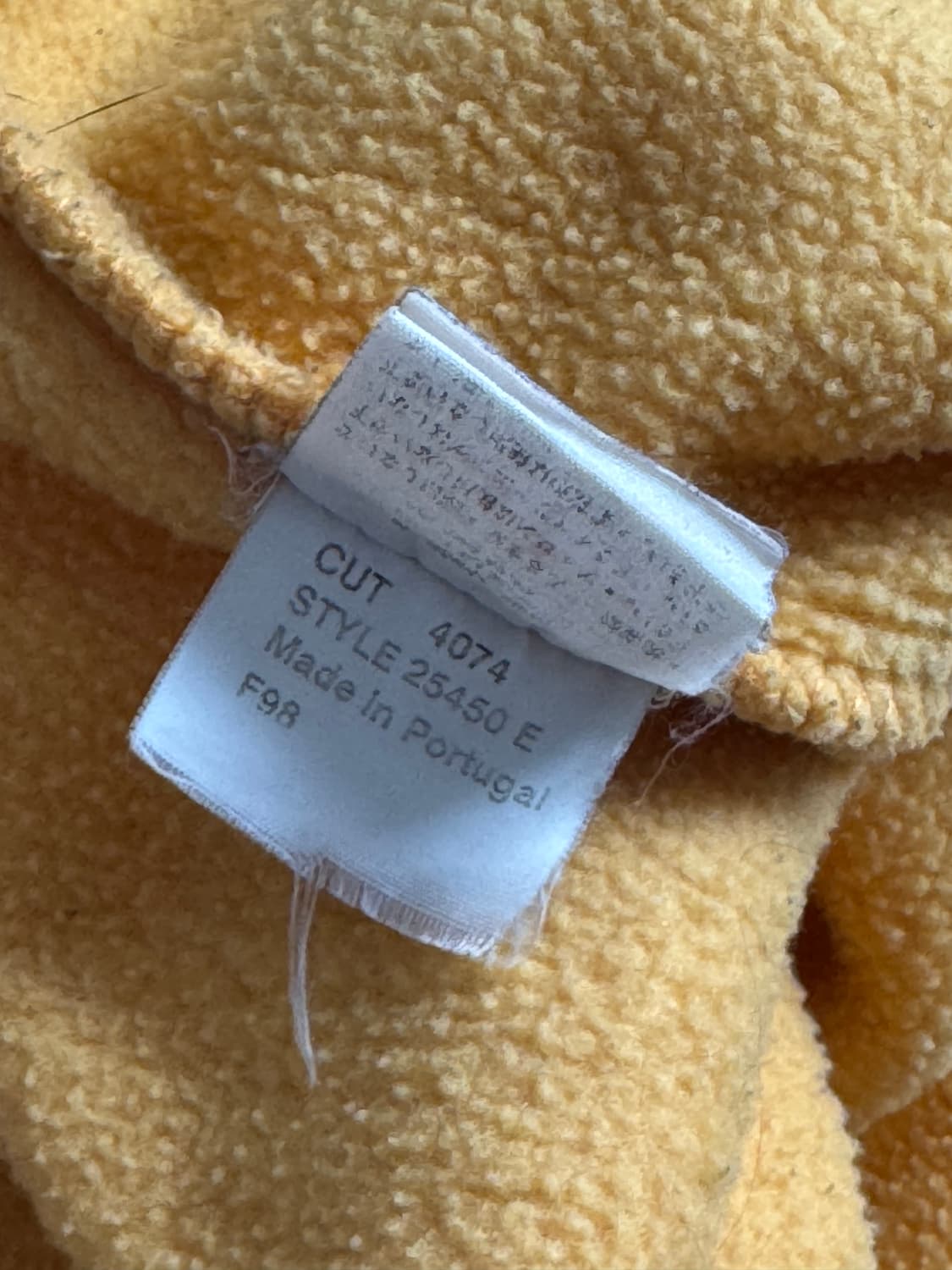 [L] 파타고니아 신칠라 빈티지 라이트 옐로우 상품이미지7