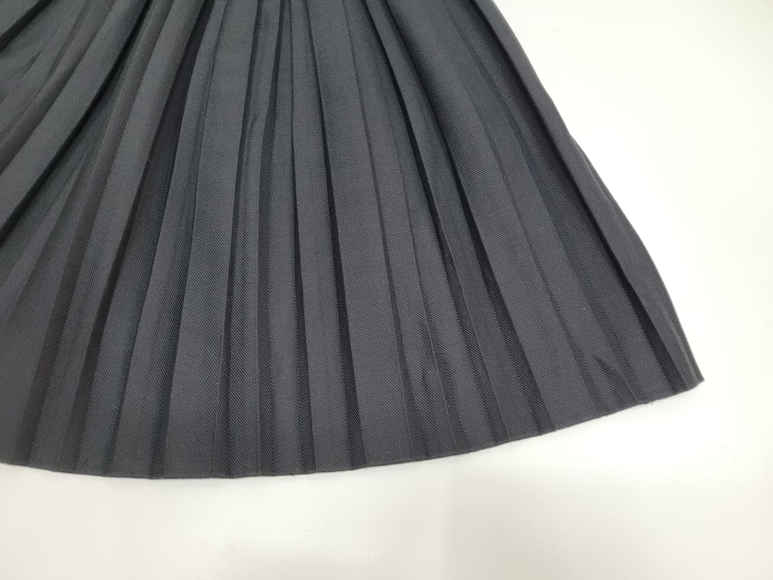 (새상품급) COS 코스 울 블랜드 플리츠 미니 스커트 / 여 34 블랙 상품이미지4