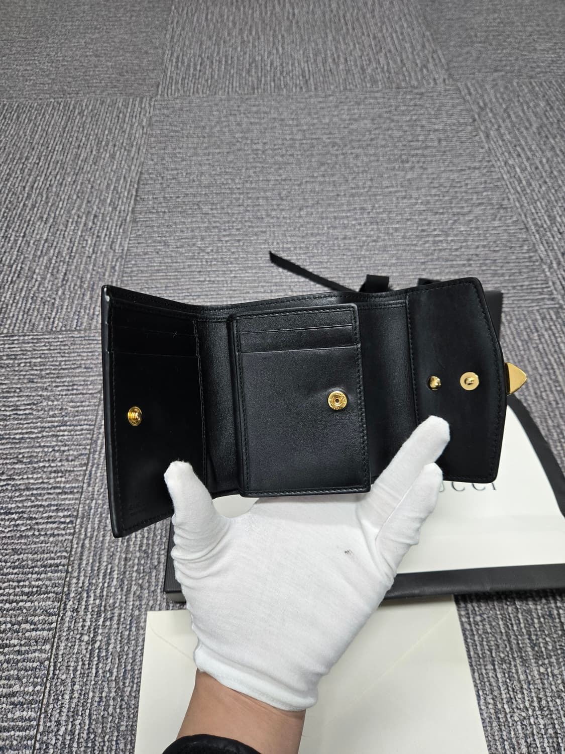 [특가][정품]구찌 실비 삼단 중지갑 상품이미지5