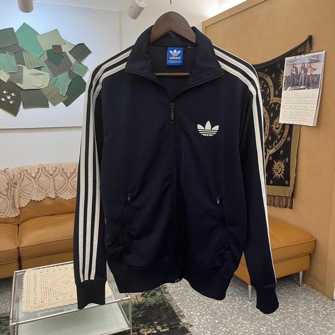 아디다스 파이어버드 빈티지 캐주얼 져지 집업 95 C12661 상품이미지3