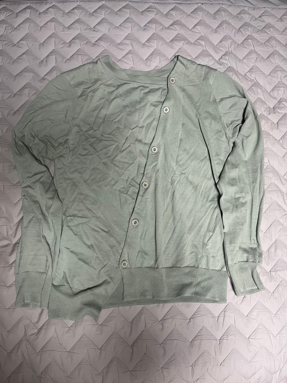 EE 누마레 2 WAY 가디건 GREVISH GREEN M 판매 상품이미지2