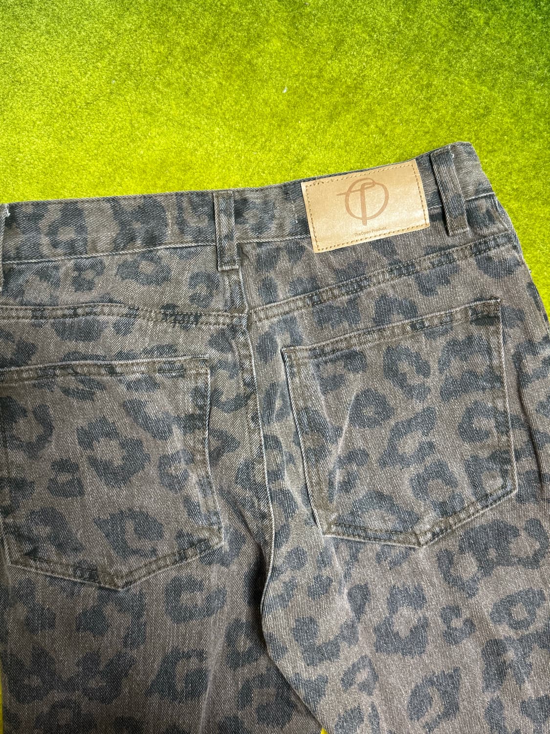 TheOpen Product 레오파드 부츠컷 데님 S 상품이미지8