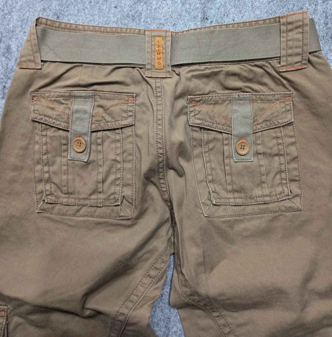 Y2K 리트머스 벨트 디테일 카고 팬츠 카고바지 26 상품이미지6