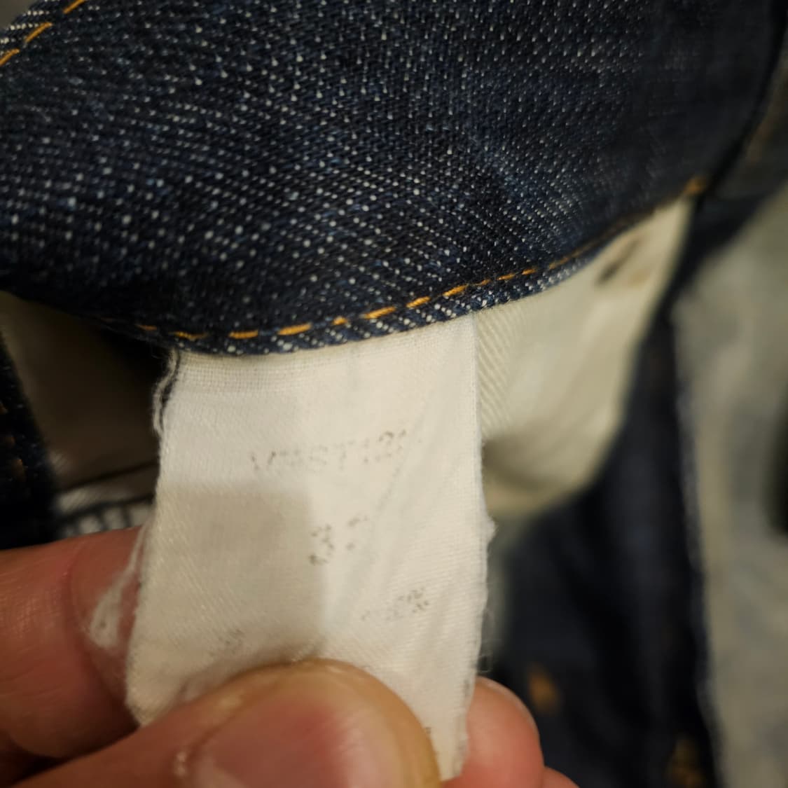 34inch 스투시 중청 데님팬츠 상품이미지6