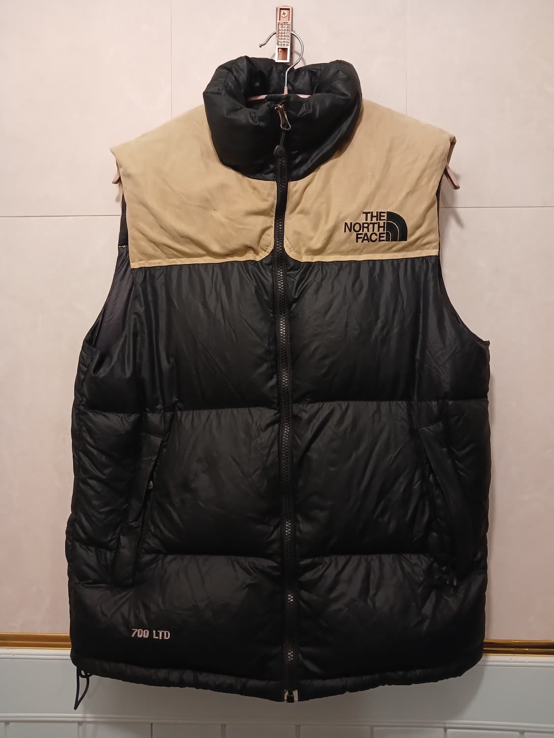노스페이스 700 정품 여성 패딩 조끼 S 90 사이즈 상품이미지1