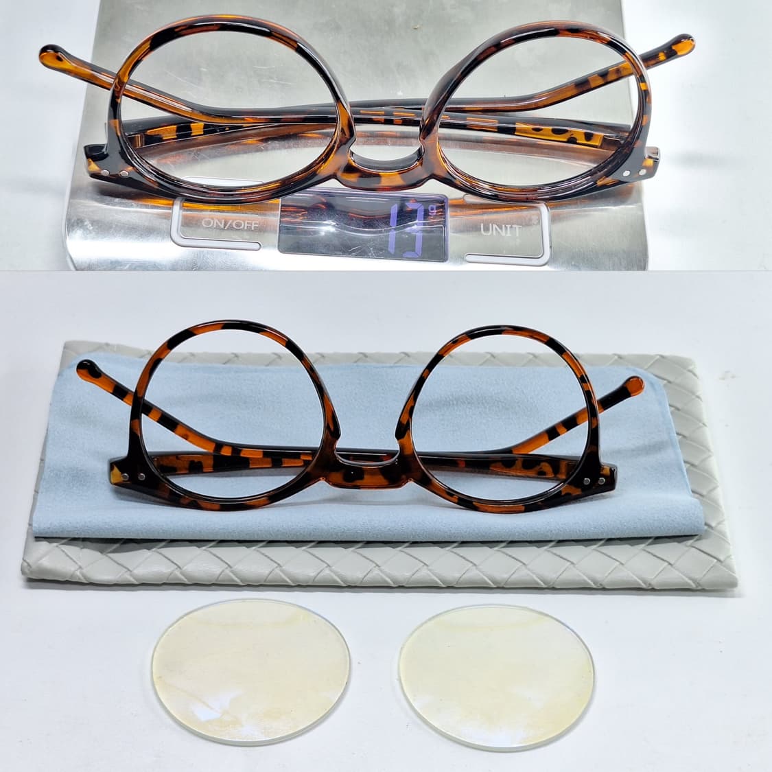 보스턴 라운드 안경테 137mm 선글라스테 호피 일본 수입 패션 아이웨어 상품이미지9