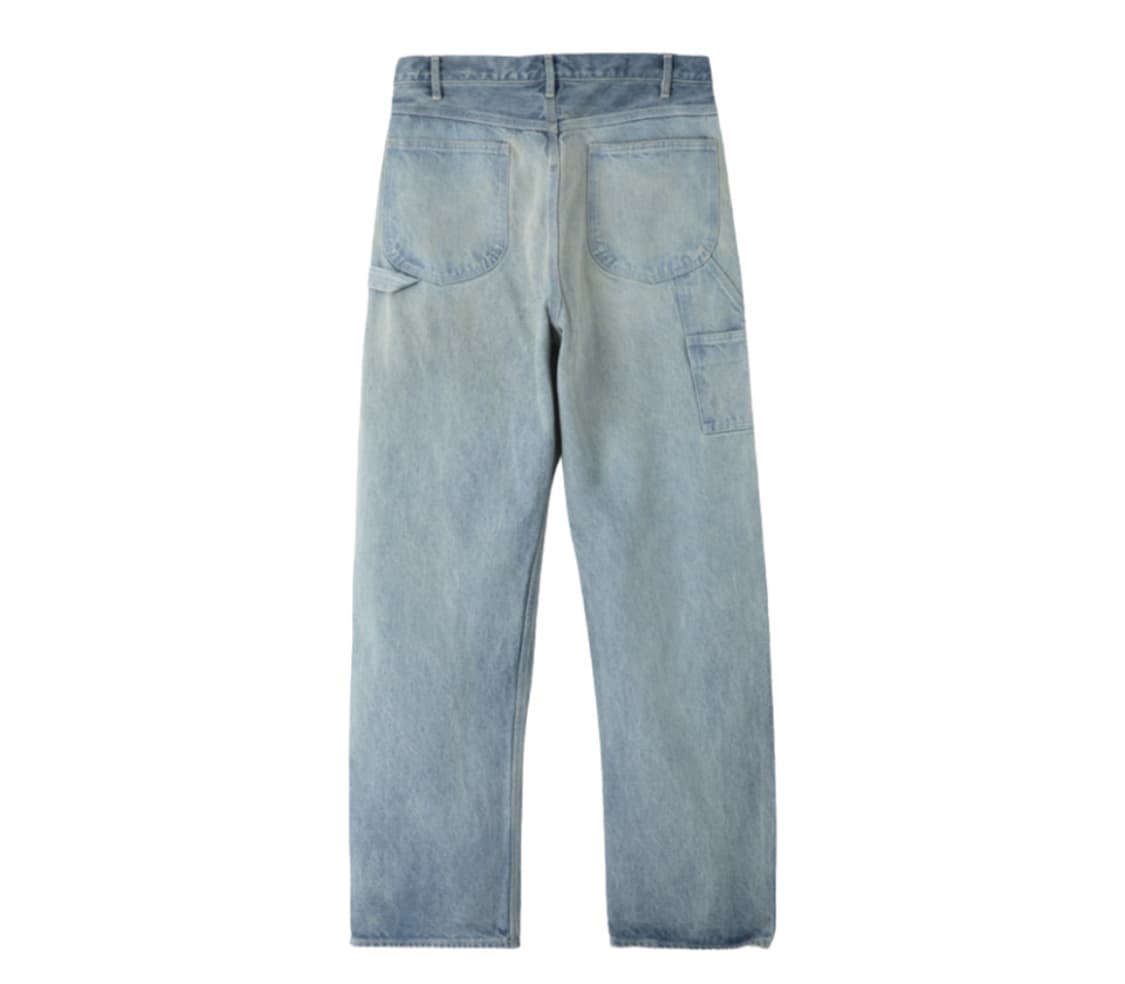 오라리 24FW 페이디드 인디고 페인터 헤비 데님 중청 상품이미지2