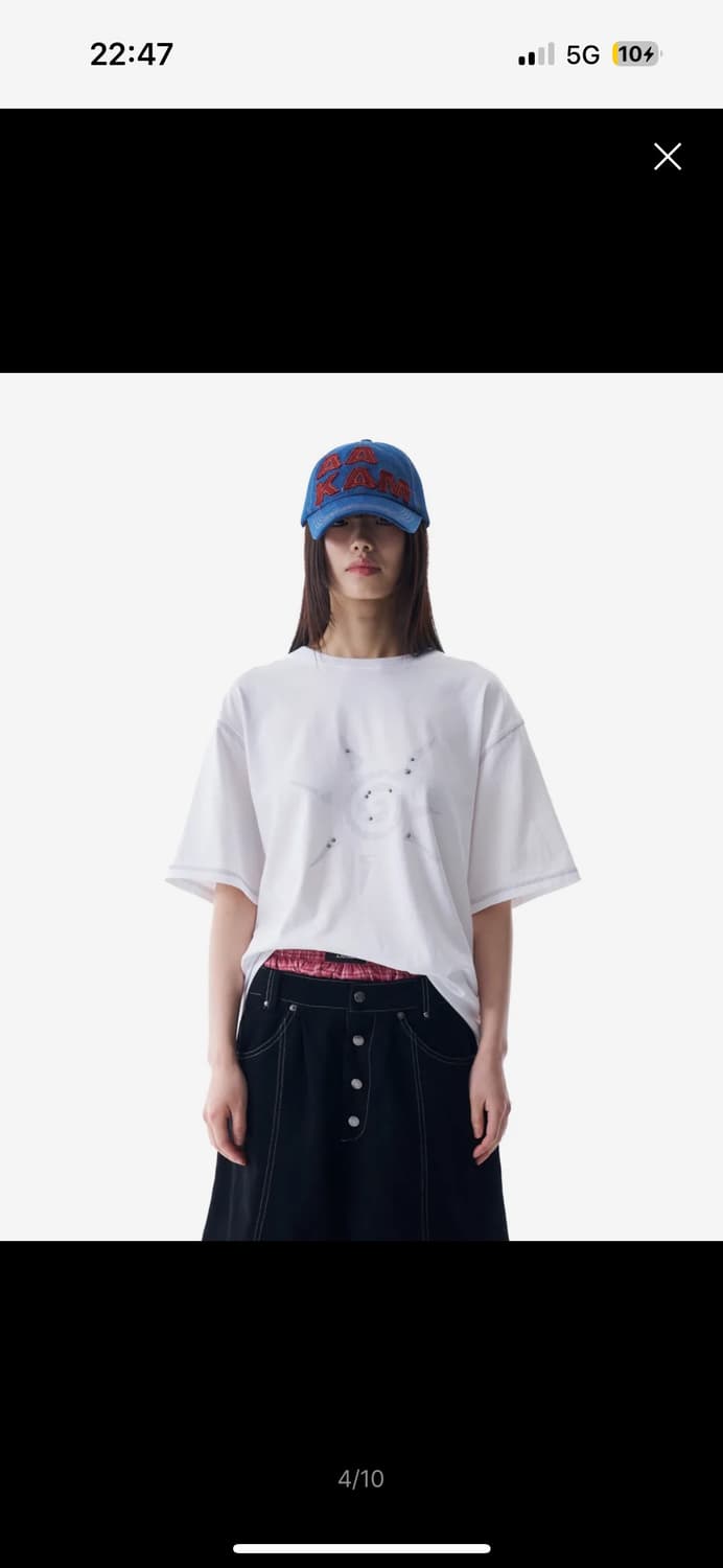 아캄 AAKAM 데님 트러커 캡 모자 볼캡 상품이미지2