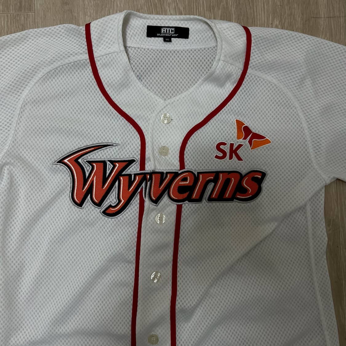 SK와이번스 야구 유니폼 져지 최정 마킹 M/95  상품이미지2