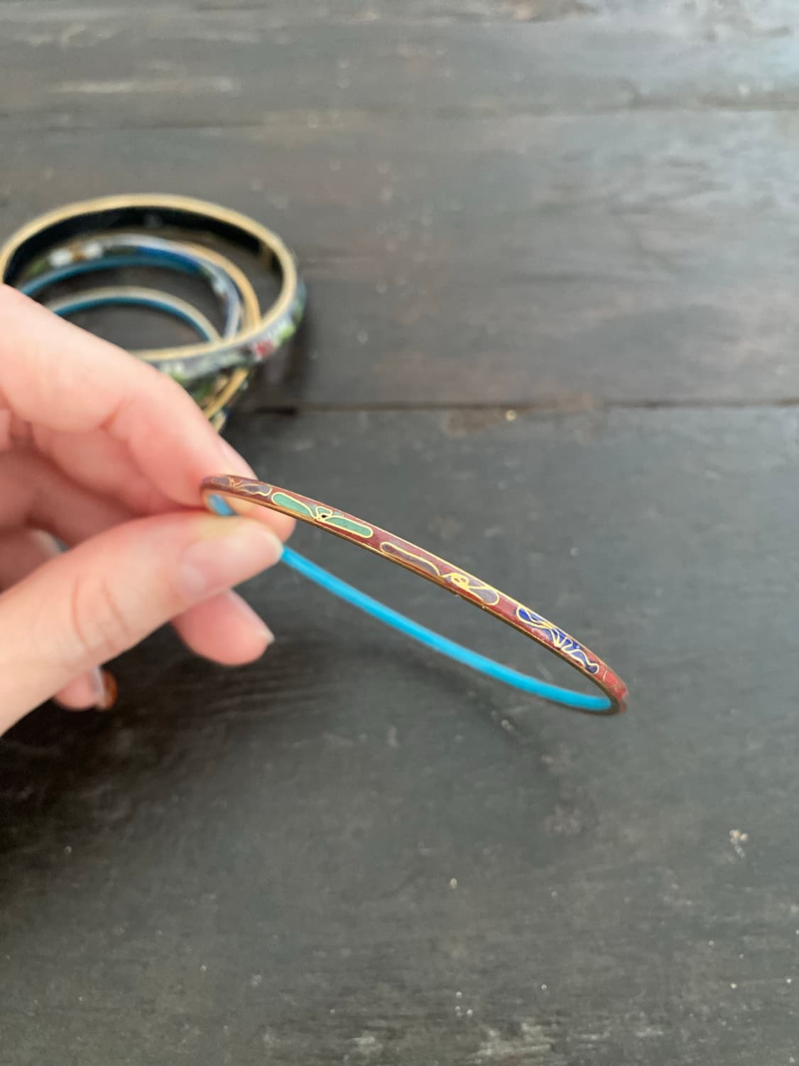 Red 七寶 Bangle 상품이미지2