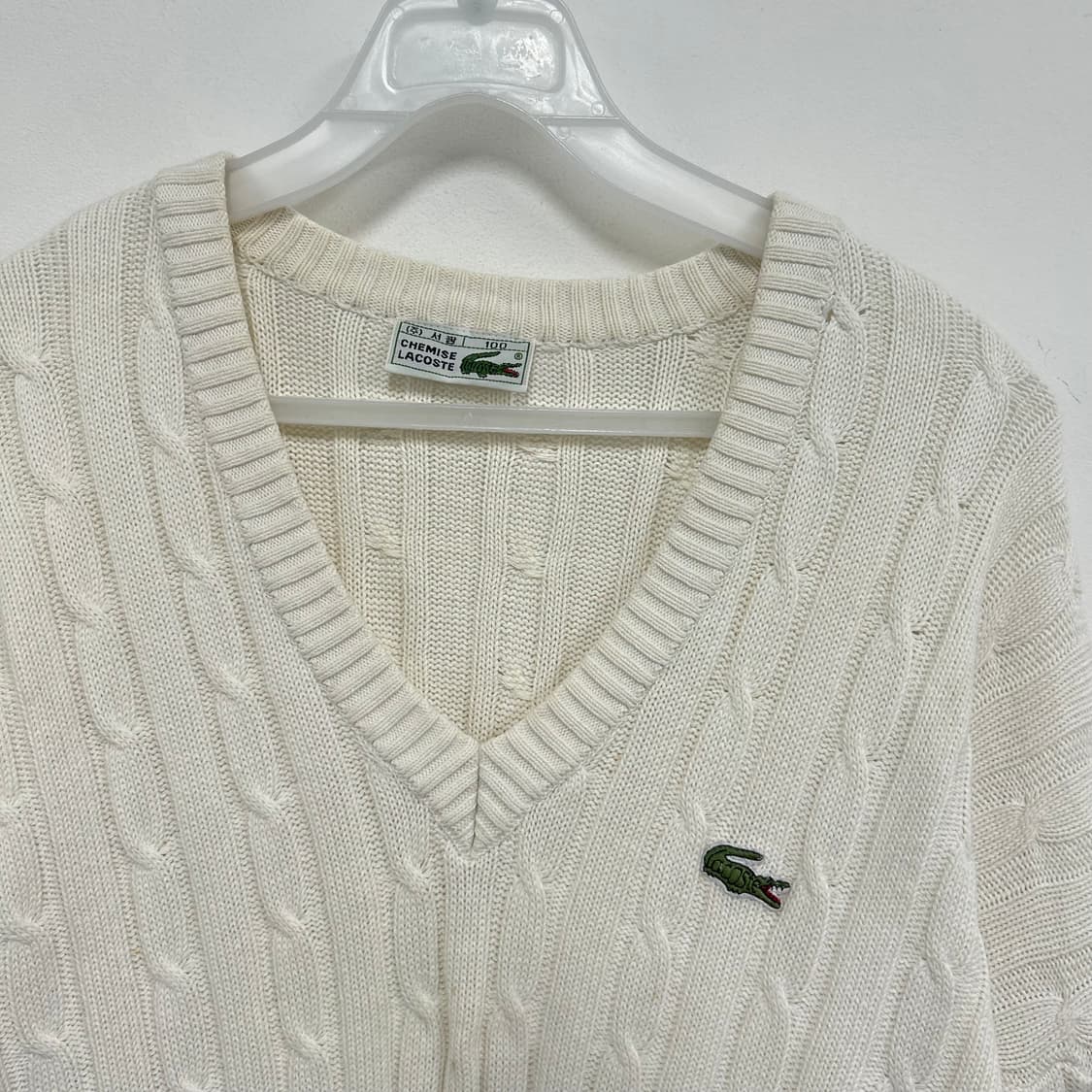 라코스테 브이넥 니트[1736] 상품이미지5